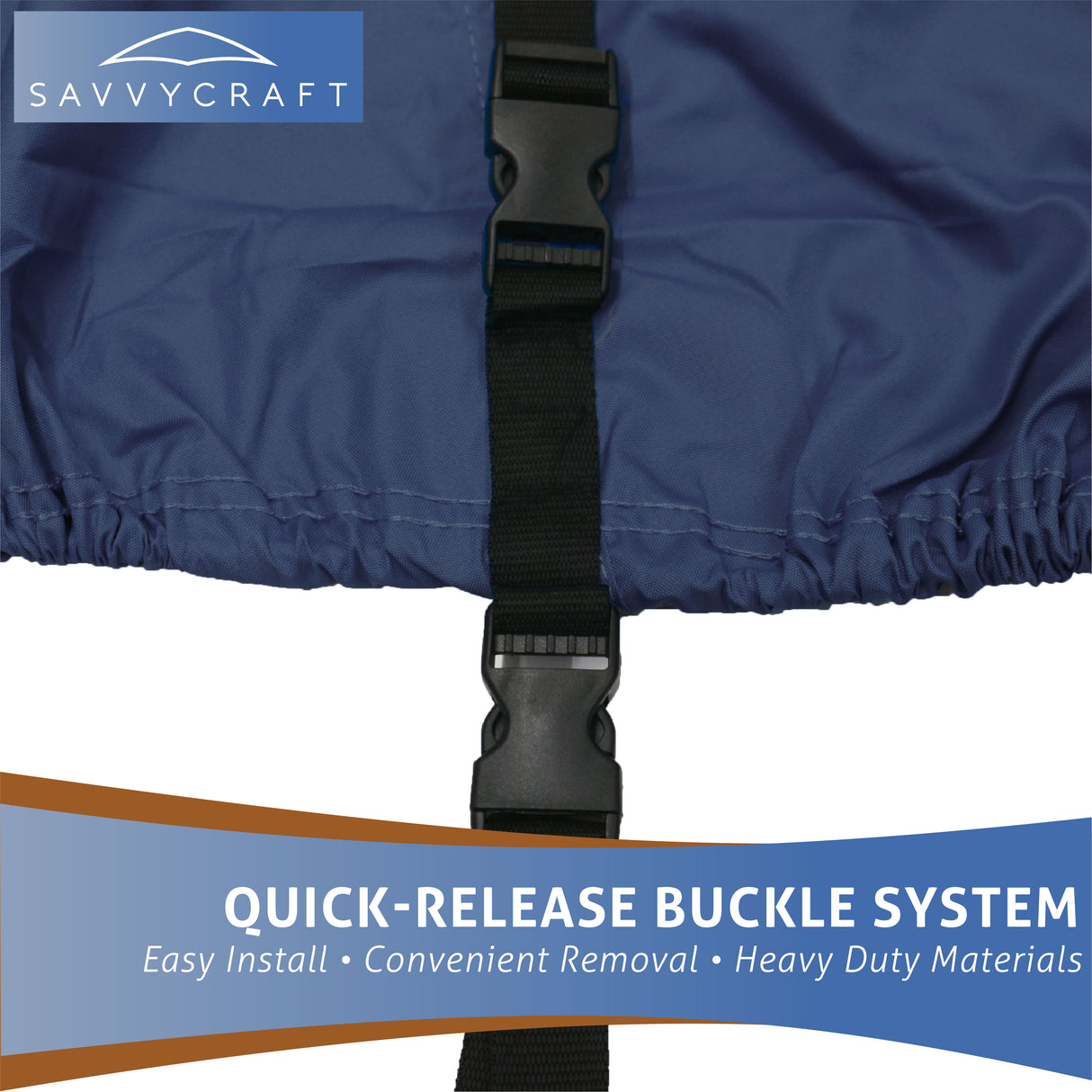 SavvyCraft® Elite ProShield V-Hull Boat Covers