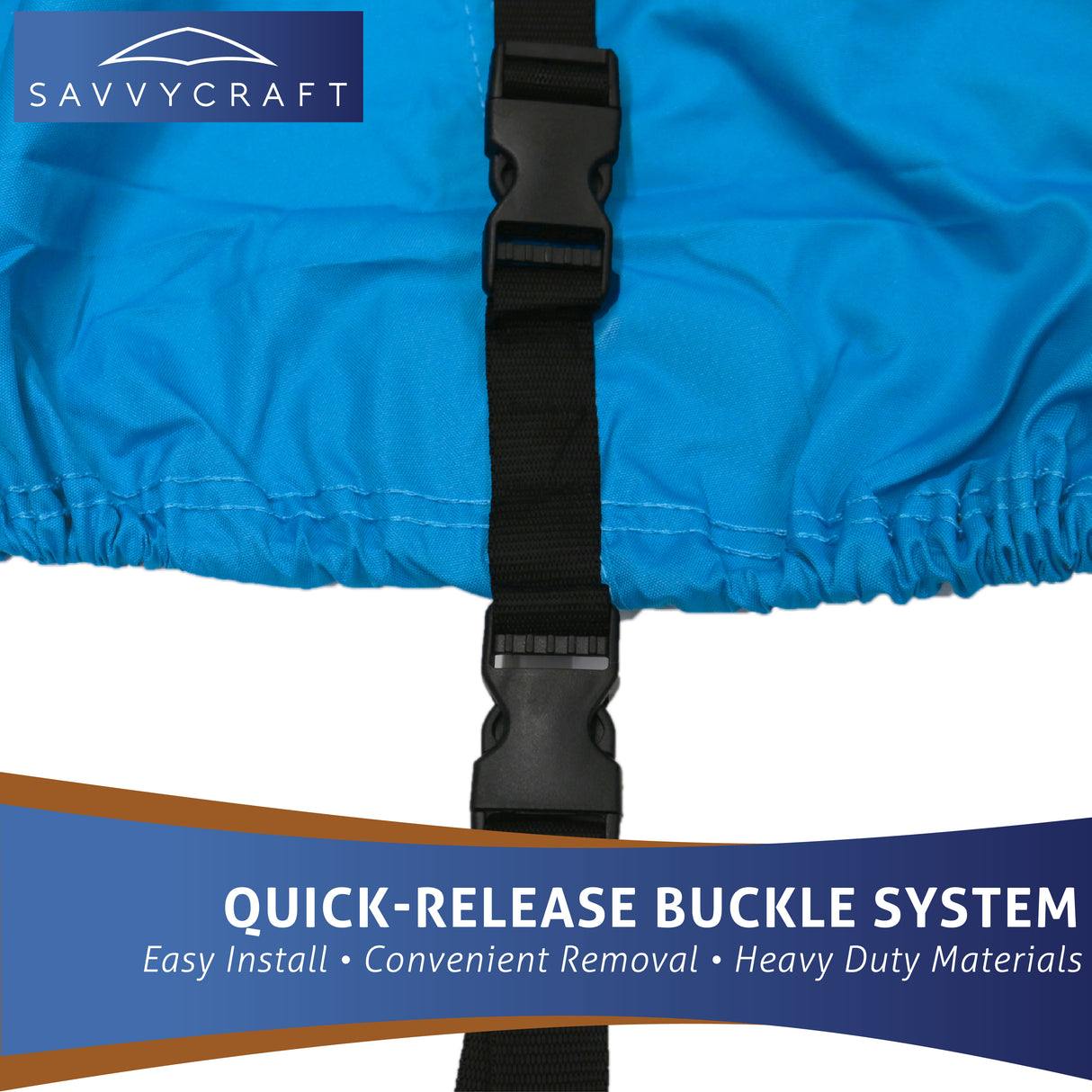 SavvyCraft® Elite ProShield V-Hull Boat Covers