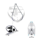 Savvycraft Marine Boat Cover Support Pole w/ Straps