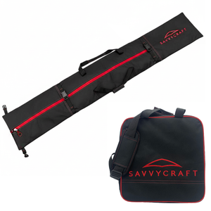 Savvycraft Padded Ski bag and Boot Bag Combo