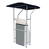 Savvycraft T-Top Center Console Bimini Shade Frame and Canvas