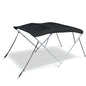 Savvycraft Waterproof 4 Bow Bimini Top Square Tube Full Set 120" Long 54" Height