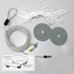 SavvyCraft Car Cover Cable & Lock SAVVYCRAFT