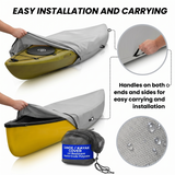 Heavy-Duty 600D Waterproof Marine Grade Polyester Kayak Cover