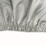 A picture of the edge of the Elite Premium Class C RV Cover.