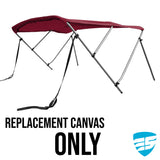 Savvycraft Waterproof 3 Bow Bimini Top Replacement Canvas 72" Long