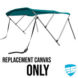 Savvycraft Waterproof 3 Bow Bimini Top Replacement Canvas 72" Long