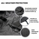 SavvyCraft Heavy-Duty 900D Waterproof Canoe Kayak Cover