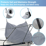 SavvyCraft® Waterproof Jib Sail Bag