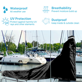 SavvyCraft® Waterproof Sailboat Mainsail Boom Cover