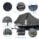 SavvyCraft® TitanShield T-Top / Hard Top Boat Covers