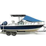 SavvyCraft® T-Top Boat Bow Sun Shade Extension, 600D Marine Grade Polyester UV Protection Canopy