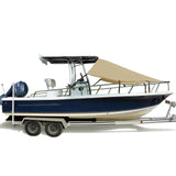 SavvyCraft® T-Top Boat Bow Sun Shade Extension, 600D Marine Grade Polyester UV Protection Canopy