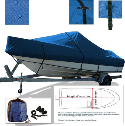 Savvycraft Trailerable Walk Around Cuddy Cabin Inboard Boat Cover