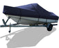 SavvyCraft Waterproof Center Console Boat Cover, Heavy Duty Boat Cover for Center Console Boat Fishing Boat