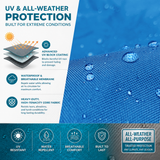 SavvyCraft® Waterproof Marine Sailboat Winch Cover